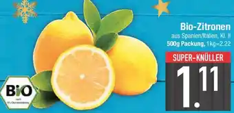 E-Center Bio-Zitronen Angebot