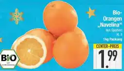 E-Center Bio Orangen ,,Navelina" Angebot