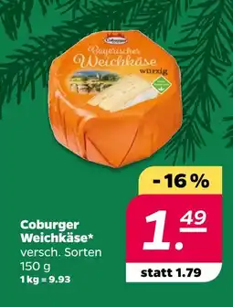 NETTO Coburger weichkäse Angebot