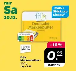 NETTO Frija markenbutter Angebot