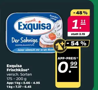NETTO Exquisa frischkäse Angebot