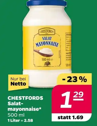 NETTO Chestfords salatmayonnaise Angebot