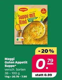 NETTO Maggi guten appetit suppe Angebot