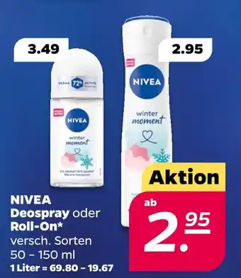 NETTO Nivea deospray Angebot