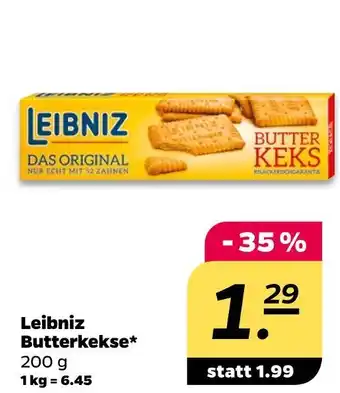 NETTO Leibniz butterkekse Angebot