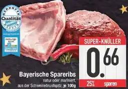 E-Center Bayerische Spareribs Angebot