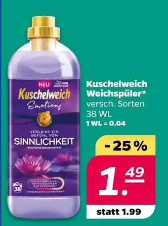 NETTO Kuschelweich weichspüler Angebot