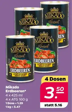 NETTO Mikado erdbeeren Angebot