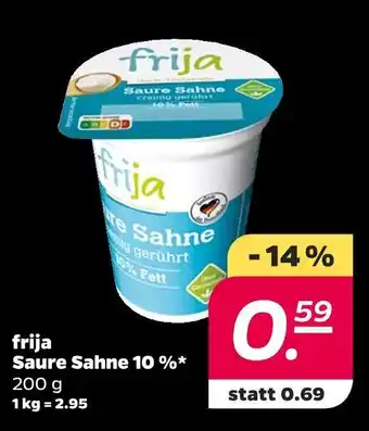 NETTO Frija saure sahne 10 % Angebot