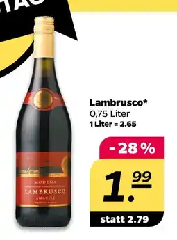 NETTO Lambrusco Angebot