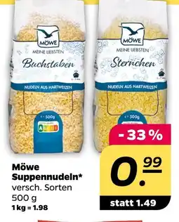 NETTO Möwe suppennudeln Angebot