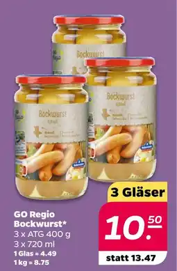 NETTO Go regio bockwurst Angebot