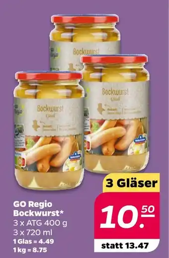 NETTO Go regio bockwurst Angebot