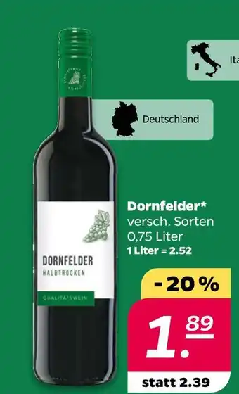NETTO Dornfelder Angebot