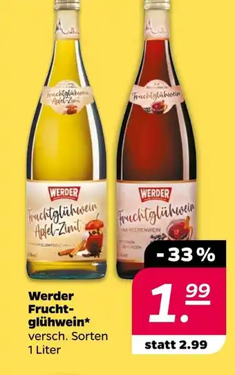 NETTO Werder fruchtglühwein Angebot