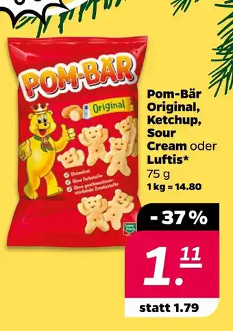 NETTO Pom-bär original, ketchup, sour cream oder luftis Angebot