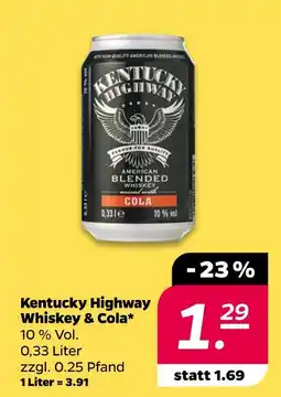 NETTO Kentucky highway whiskey & cola Angebot