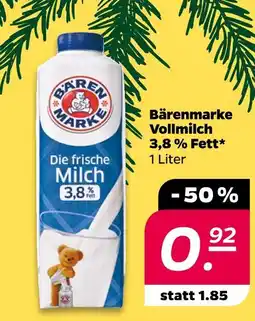 NETTO Bärenmarke vollmilch 3,8 % fett Angebot