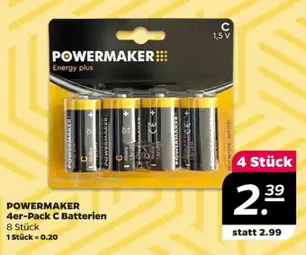 NETTO Powermaker energy plus c batterien Angebot