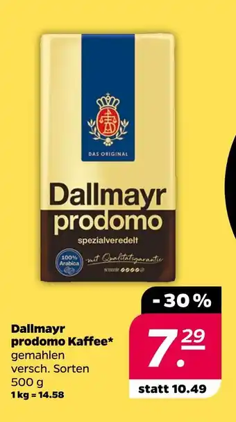 NETTO Dallmayr prodomo kaffee Angebot