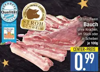 E-Center Strohschwein Bauch Angebot