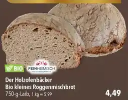 CITTI Markt Der Holzofenbäcker Bio kleines Roggenmischbrot Angebot