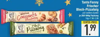 E-Center Tante Fanny Frischer Blech-Pizzateig Angebot