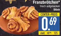 E-Center Franzbrötchen Angebot