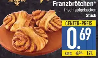 E-Center Franzbrötchen Angebot