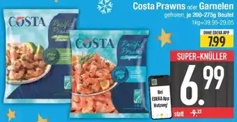E-Center Costa Prawns oder Garnelen Angebot