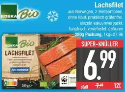 E-Center EDEKA Bio Lachsfilet Angebot