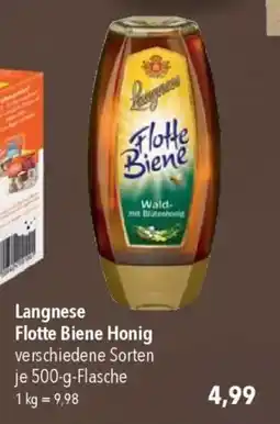 CITTI Markt Langnese Flotte Biene Honig Angebot