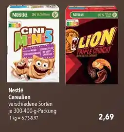 CITTI Markt Nestlé Cerealien Angebot