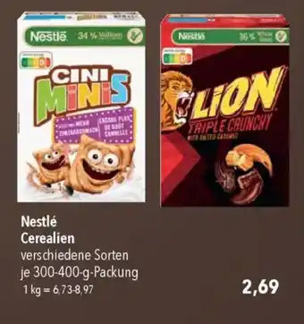 CITTI Markt Nestlé Cerealien Angebot