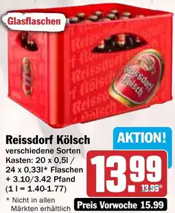 HIT Reissdorf Kölsch Angebot