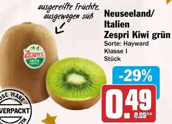 HIT Neuseeland/Italien Zespri Kiwi grün Angebot