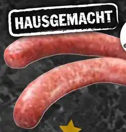 HIT Deutsche frische grobe Bratwurst Angebot