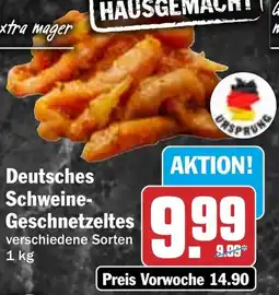 HIT Deutsches Schweine Geschnetzeltes Angebot