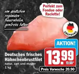 HIT Deutsches frisches Hähnchenbrustfilet Angebot