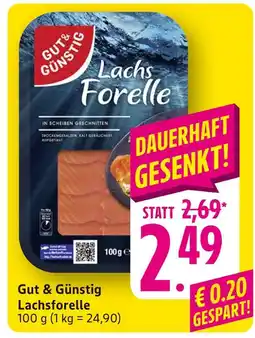 Edeka Gut & günstig lachsforelle Angebot