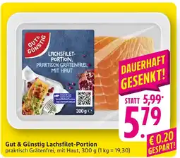 Edeka Gut & günstig lachsfilet-portion Angebot