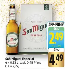 Edeka San miguel especial Angebot
