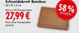 Edeka Schneidebrett bambus Angebot