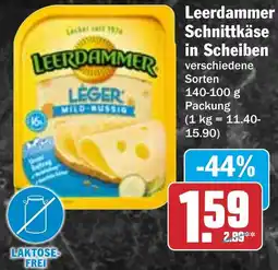 HIT Leerdammer Schnittkäse in Scheiben Angebot
