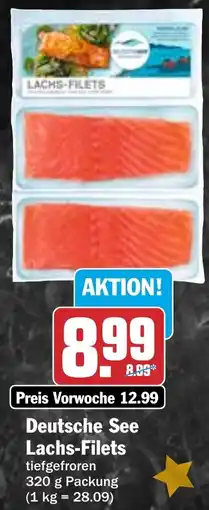 HIT Deutsche See Lachs-Filets Angebot