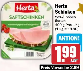 HIT Herta Schinken Angebot