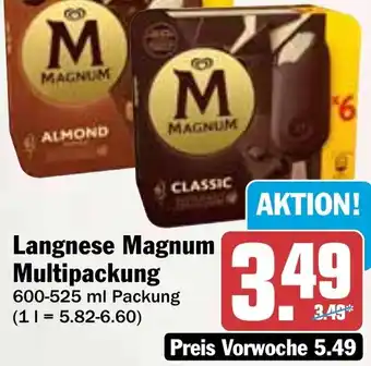 HIT Langnese Magnum Multipackung Angebot