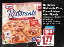 HIT Dr. Oetker Ristorante Pizza, Flammkuchen oder Piccola Angebot