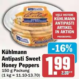 HIT Kühlmann Antipasti Sweet Honey Peppers Angebot