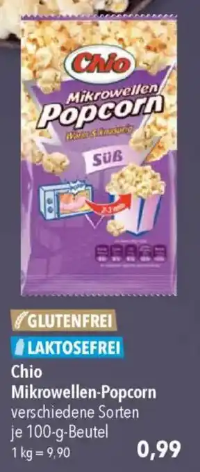 CITTI Markt Chio Mikrowellen-Popcorn Angebot